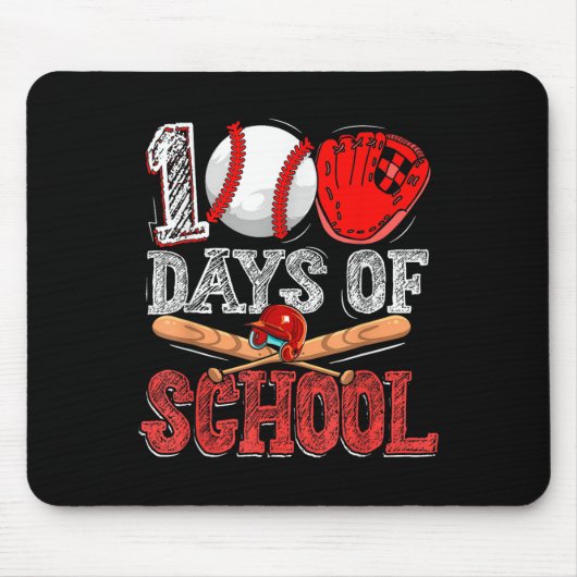 100日のBysebyll 100th Day Student Kids マウスパッド (正面)