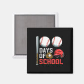 100日のBysebyll 100th Day Student Kids マグネット (正面/裏面)