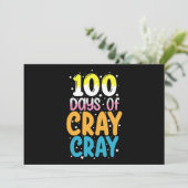 100日のCray Cray学校先生100日目 招待状 (スタンド正面)