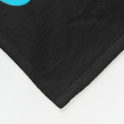 100日のPre-K Me得のCray感じ先生 フリースブランケット (角)