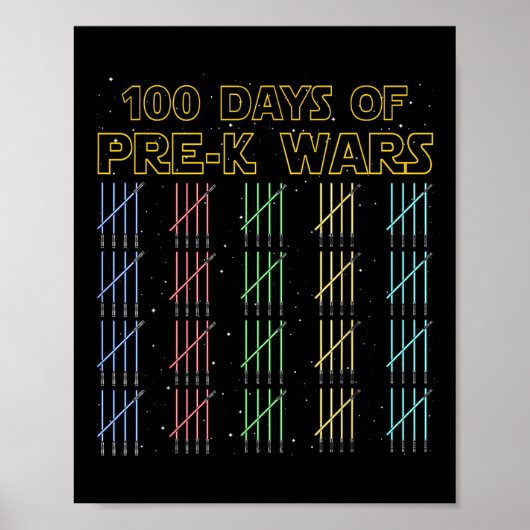 100日のPre-K Wars 100日目 ポスター (正面)