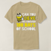 100日のSchool Bee Tシャツ (デザイン正面)