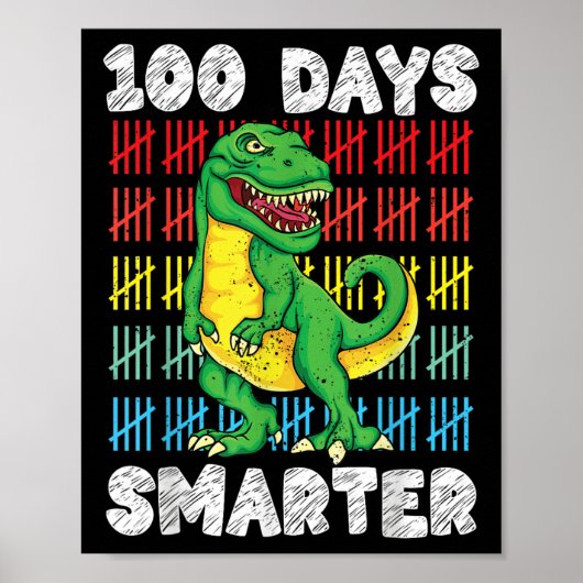 100日のTレックス100日目 ポスター (正面)