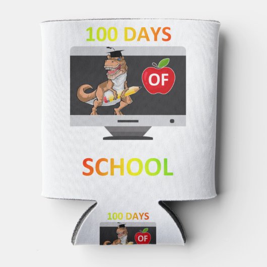 100日のVirtualの学生学のQuaran 缶クーラー (正面)