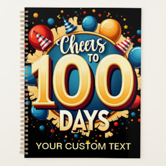 100日への応援:フェスティバル100日目 プランナー手帳