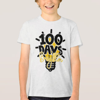 100日も賢くなった学校 トライブレンドTシャツ