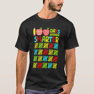 100日も賢くなった!ハッピーハンドレッドデイ・オブ・スクール 生徒 Tシャツ