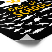 100日をチャンピング学校サメ愛好家1 ポスター (角)