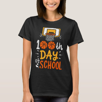 100日を祝う学校の野球 Tシャツ