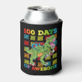100日を迎えたのでお祝いしようTレックス 缶クーラー (缶正面)