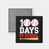 100日を迎えた野球少年はもっと賢くなった マグネット (正面/裏面)