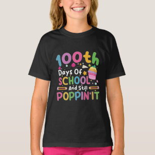 100日を迎えてもまだまだポッピンガール Tシャツ