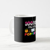 100日を迎えてもポッピンを踊る コーヒーマグカップ (正面左)