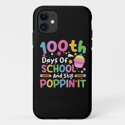 100日を迎えてもポッピンガール Case-Mate iPhoneケース (裏面)