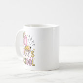 100日コケット弓100日学校 コーヒーマグカップ (正面左)