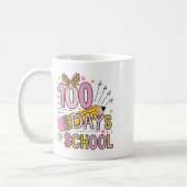 100日コケット弓100日学校 コーヒーマグカップ (左)