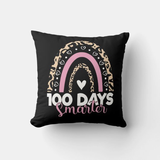 100日サマーハッピー100th学校虹 クッション (正面)