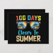 100日サマーバケーションスクールに近い ポストカード (正面/裏面)