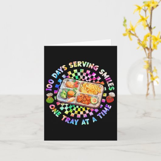 100日サービススマイル1トレイAタイム絞り染めLu カード (黄色い花)