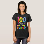 100日シャーパー100日スクールペンシル100日 Tシャツ (正面フル)