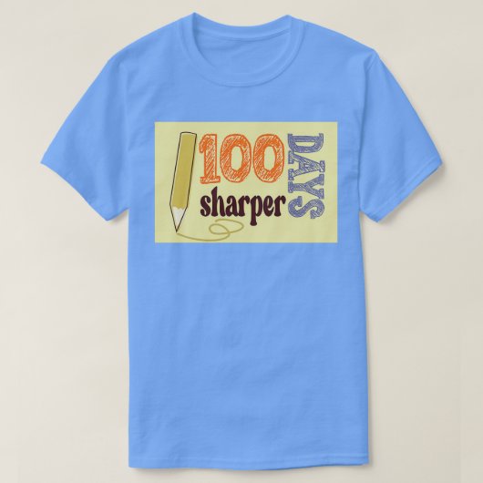 100日シャープ6 Tシャツ (デザイン正面)
