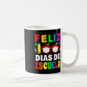 100日スペインのの学校 – Feliz 100 Dias De Esc コーヒーマグカップ