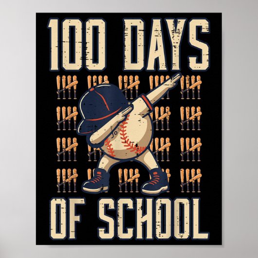 100日ズオブスクール野球Dab 100th Day Boys ポスター (正面)