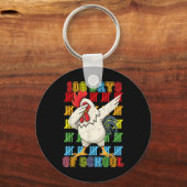 100日チキン100日目教え キーホルダー (正面)