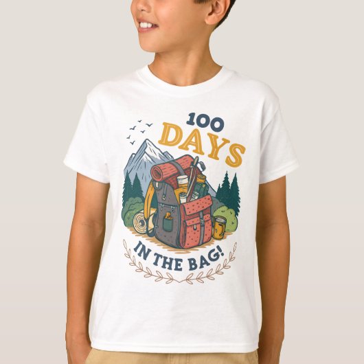 100日バッグ! Tシャツ (正面)