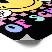 100日ビベススマイル先生ボーイガール100th Day of ポスター (角)