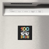 100日ブおもしろいル100日目子供へ マグネット (インサイチュ (食洗機))