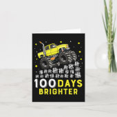 100日モンスタートラック100日の学校 カード (正面)