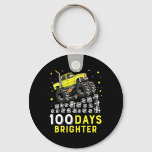 100日モンスタートラック100日の学校 キーホルダー