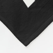 100日先生のための学校の子供100日マット フリースブランケット (角)