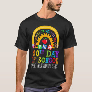 100日先生アドベンツ校の100日目 Tシャツ