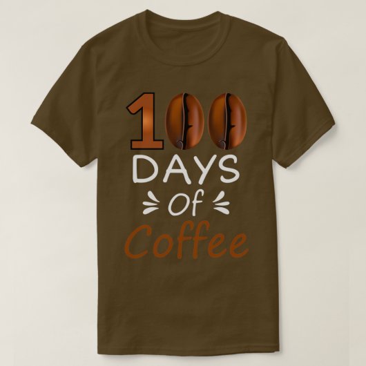 100日先生100日目 Tシャツ (デザイン正面)