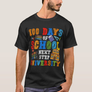 100日入学おめでとう ネットステップ大学 Tシャツ