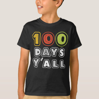 100日全おもしろい100日の学校 Tシャツ