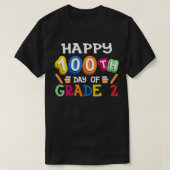100日学年100日目 Tシャツ (デザイン正面)