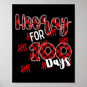 100日学校の休日の幸せな100日100日 ポスター