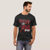100日学校の休日の幸せな100日100日 Tシャツ (正面フル)