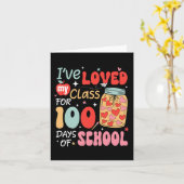 100日学校先生子供のための私のClを愛した1 カード (黄色い花)