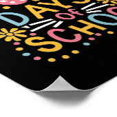 100日学生少年ガールズキッズ100日のScho ポスター (角)