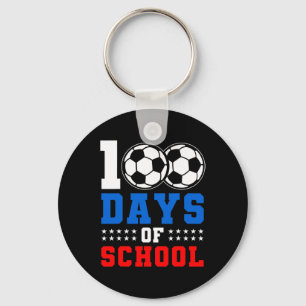 100日学生少年ガールズサッカー恋人100日 キーホルダー
