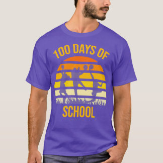 100日学生少年ガールズバスケットボール100日O Tシャツ