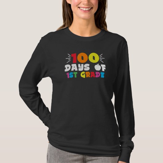 100日小学1年生先生100日/ Tシャツ (正面)