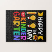 100日幼稚園ハッピースクール100日目 ジグソーパズル (横)