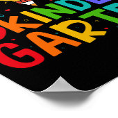 100日幼稚園ハッピースクール100日目 ポスター (角)