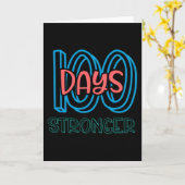 100日強 カード (黄色い花)