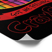 100日得の感じCray ポスター (角)